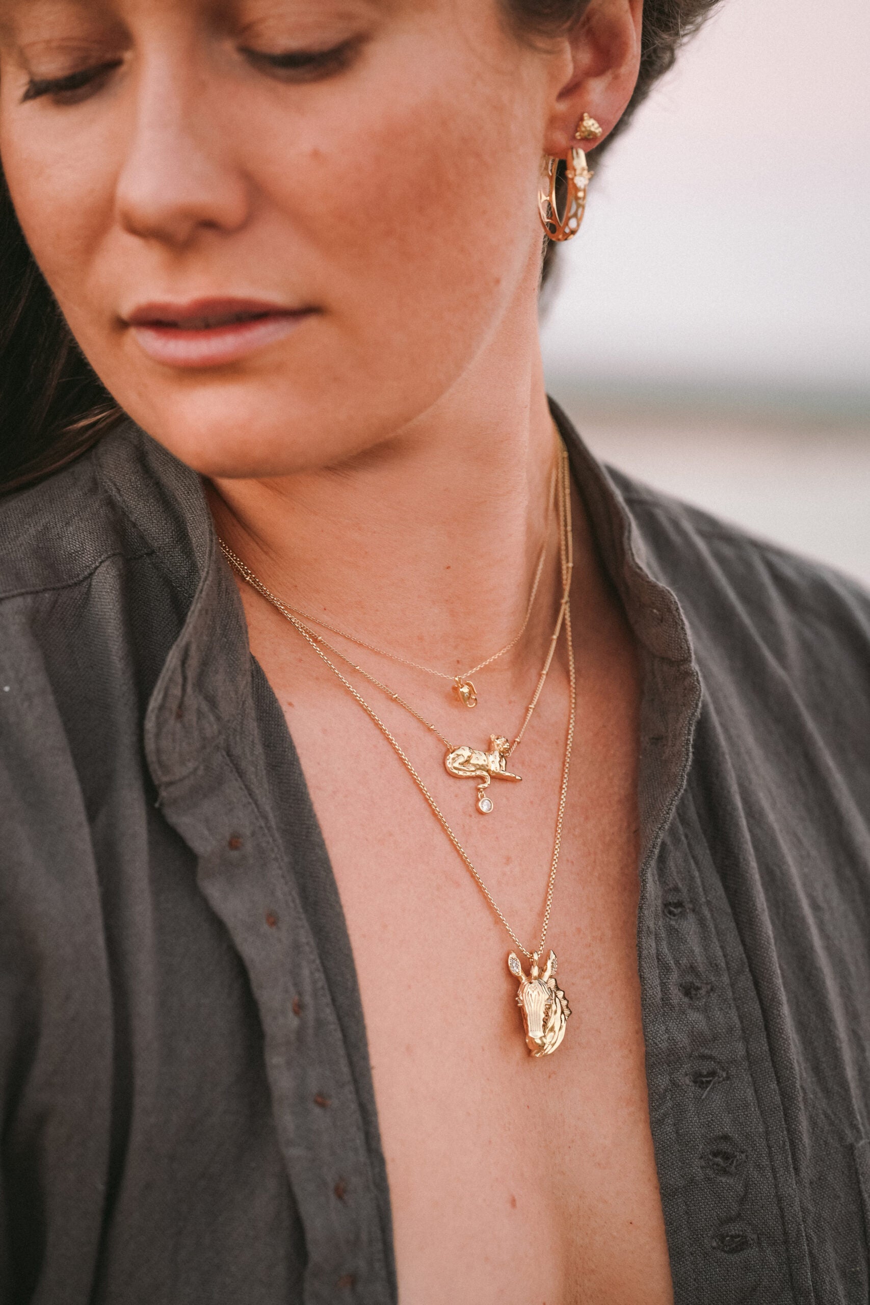 Zebra Pendant