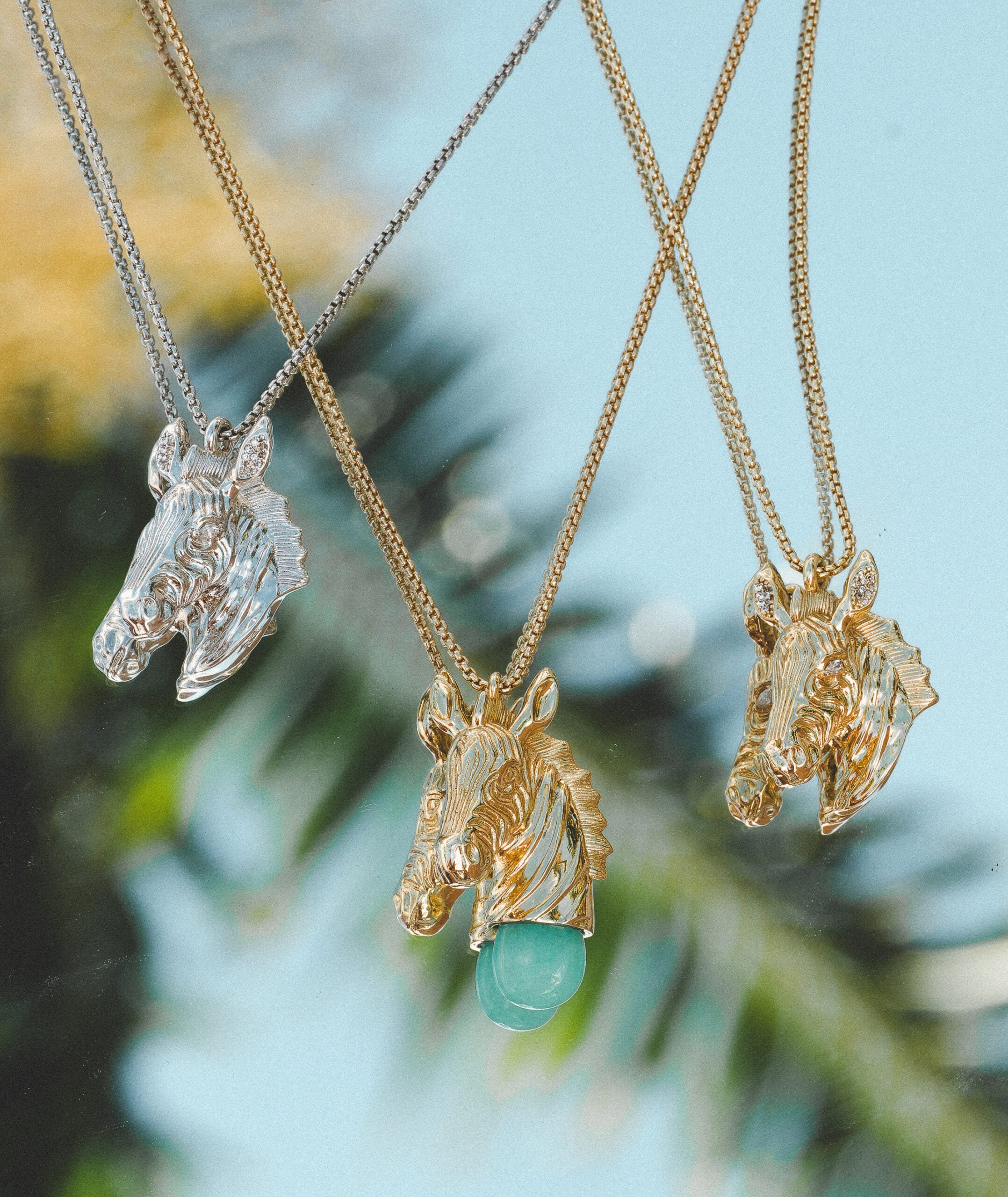 Zebra Pendant