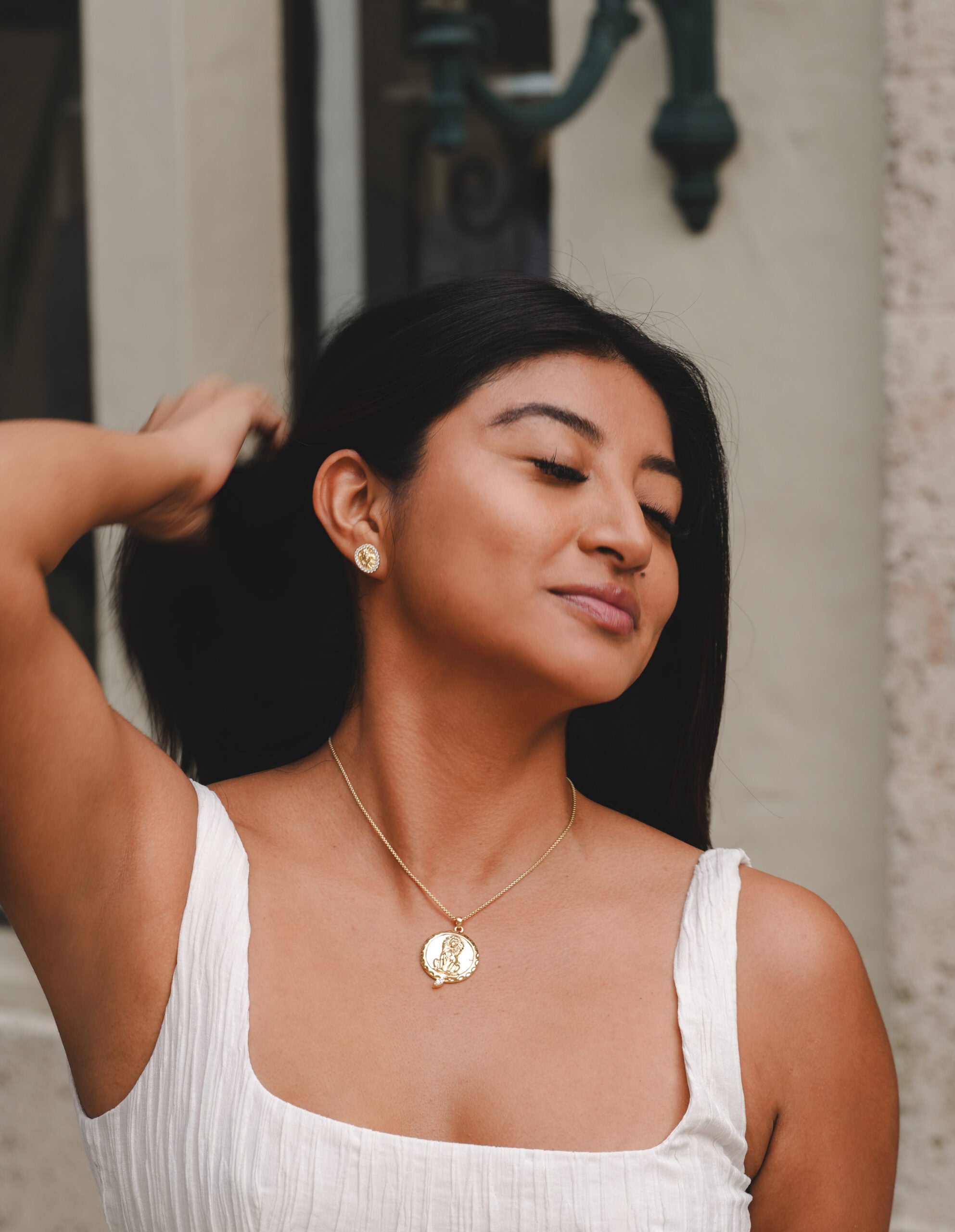 Lion Earrings