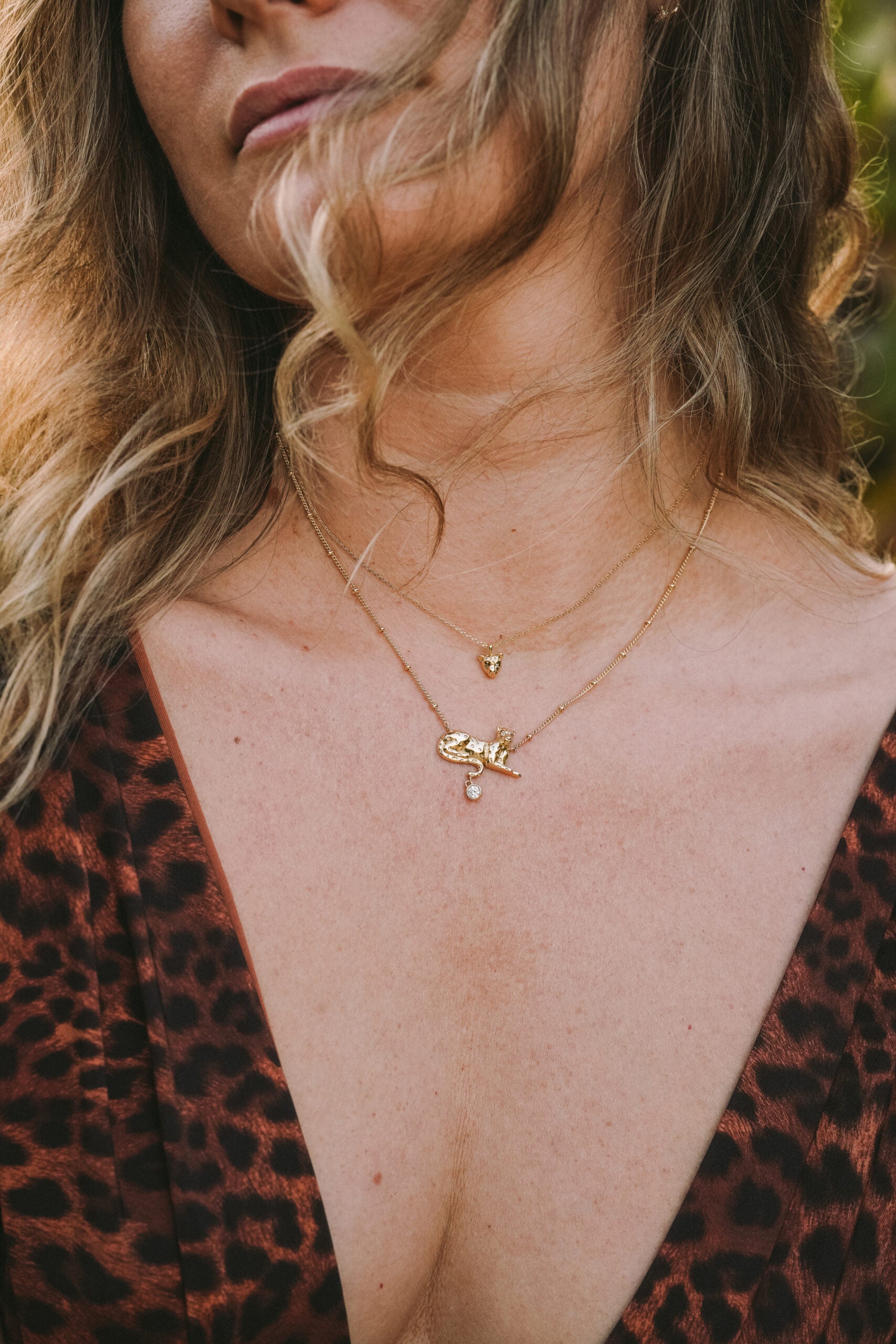 Cheetah Necklace