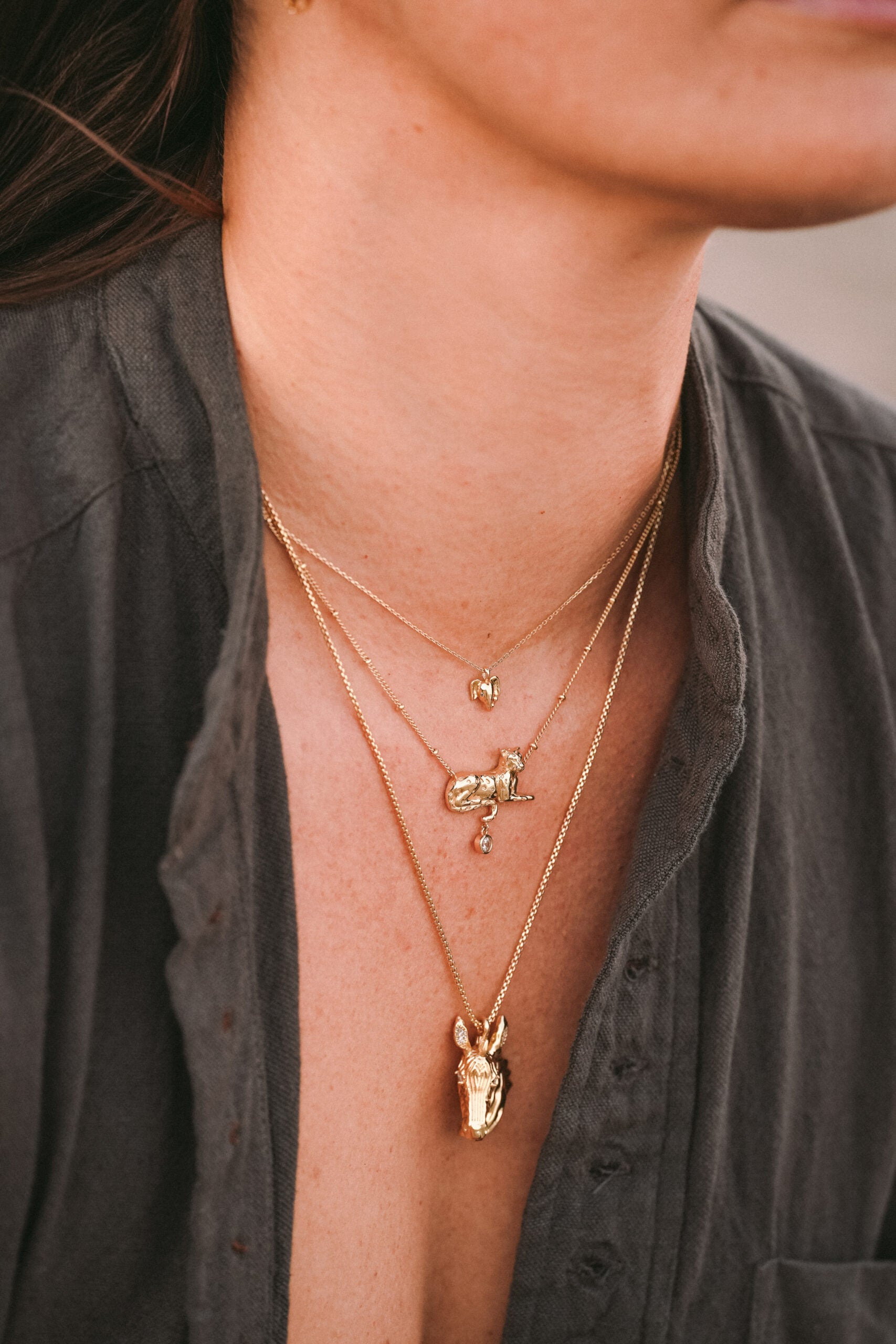 Zebra Pendant