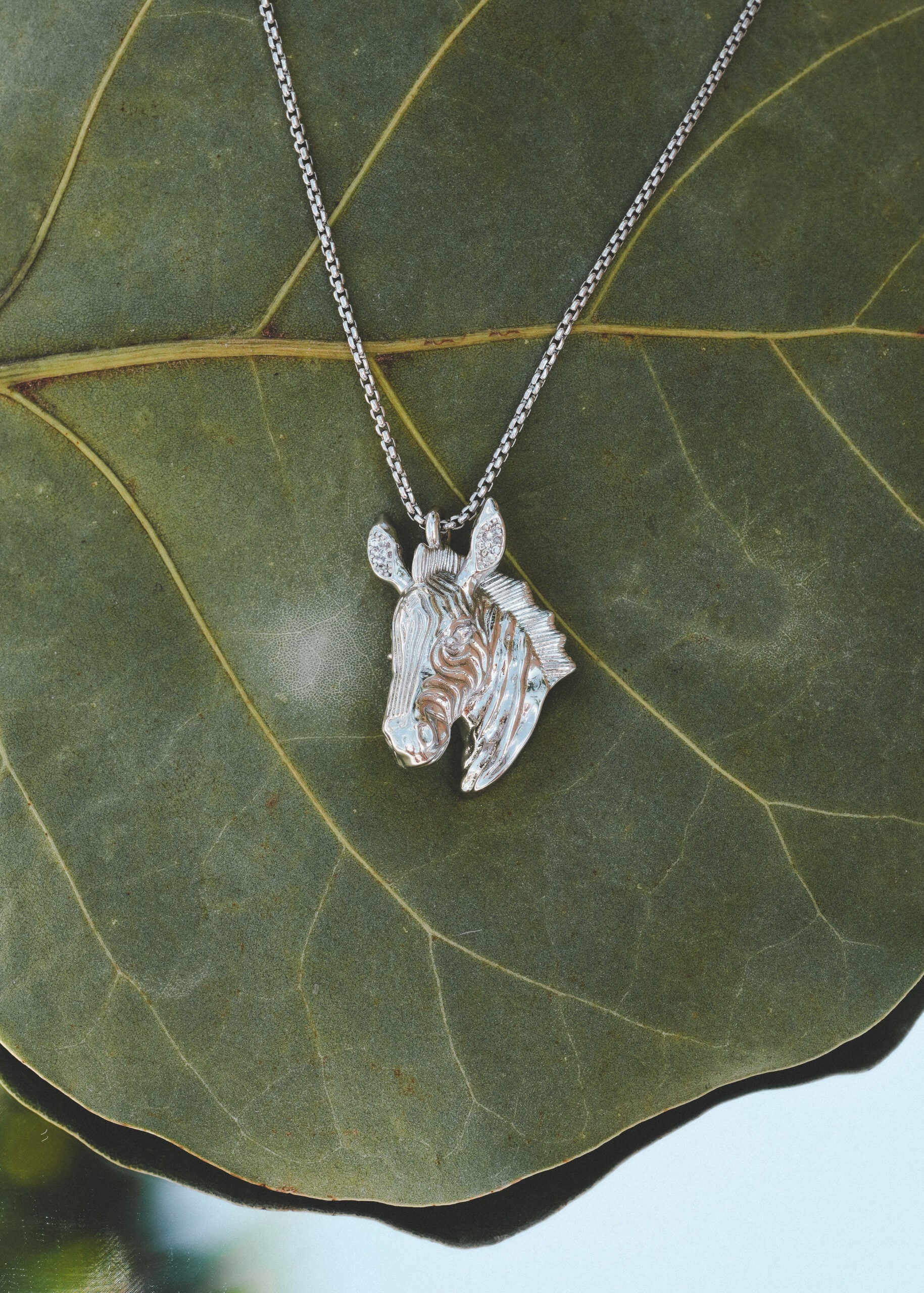 Zebra Pendant
