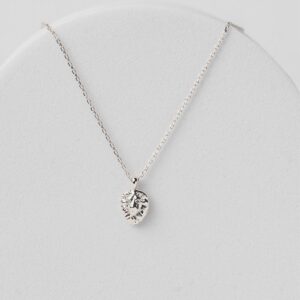 Mini Necklace - Lion, rhodium